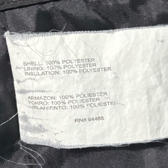 Black QUILTED Jacket – Early 2000s Y2K -Medium-Equestrian English Country Side - Picture 9 of 10